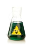 Medical tube with symbol biohazard 이미지 (177721194) - 게티이미지뱅크 Medical tube with symbol biohazard