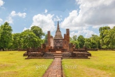 pagoda buddha wat-changlom sukhothai 이미지 (184720213) - 게티이미지뱅크 pagoda buddha wat-changlom sukhothai