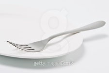 Empty plate and fork 이미지 (179013022) - 게티이미지뱅크 Empty plate and fork