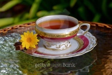 Tea time in my garden 이미지 (187383613) - 게티이미지뱅크 Tea time in my garden