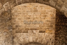 Details from the passage of an old city gate 이미지 (186773494) - 게티이미지뱅크 Details from the passage of an old city gate
