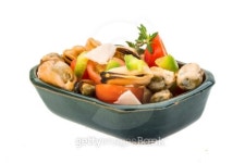 Mussells salad 이미지 (450159135) - 게티이미지뱅크 Mussells salad