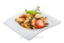 Mussells salad 이미지 (459920567) - 게티이미지뱅크 Mussells salad