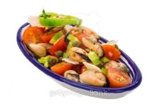 Mussells salad 이미지 (454085565) - 게티이미지뱅크 Mussells salad