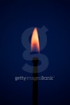 Match burning on a blue background 이미지 (178452458) - 게티이미지뱅크 Match burning on a blue background