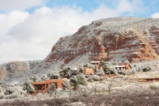 Mansion Homes Sedona Canyon Winter 이미지 (181860800) - 게티이미지뱅크 Mansion Homes Sedona Canyon Winter