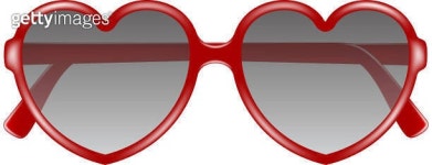 Sun glasses in shape of heart 이미지 (179632268) - 게티이미지뱅크 Sun glasses in shape of heart