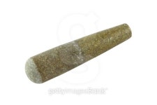 Stone pestle on white background. 이미지 (178490243) - 게티이미지뱅크 Stone pestle on white background.