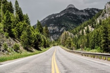 Open Road in Yellowstone National Park 이미지 (181139245) - 게티이미지뱅크 Open Road in Yellowstone National Park