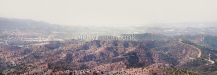 Panoramic view from Troodos mountains. Cyprus 이미지 (168726845) - 게티이미지뱅크 Panoramic view from Troodos mountains. Cyprus