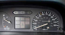 Odometer with 250,000 miles 이미지 (452355121) - 게티이미지뱅크 Odometer with 250,000 miles