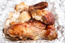 Grilled chicken on Aluminium foil 이미지 (520888767) - 게티이미지뱅크 Grilled chicken on Aluminium foil