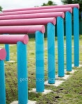 Exercise equipment in public park 이미지 (502621821) - 게티이미지뱅크 Exercise equipment in public park