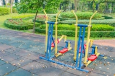Outdoor gym park 이미지 (492339043) - 게티이미지뱅크 Outdoor gym park