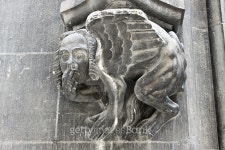 The figure of sphinx on New Town Hall, Munich 이미지 (519491045) - 게티이미지뱅크 The figure of sphinx on New Town Hall, Munich