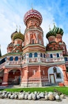 St. Basils Cathedral on red square in Moscow. 이미지 (465183885) - 게티이미지뱅크 St. Basils Cathedral on red square in Moscow.