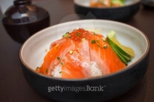 Salmon sushi don 이미지 (520473365) - 게티이미지뱅크 Salmon sushi don