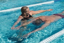 Adult Swimming Lesson 이미지 (490654831) - 게티이미지뱅크 Adult Swimming Lesson