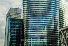 Modern skyscraper business building with windows 이미지 (521723053) - 게티이미지뱅크 Modern skyscraper business building with...