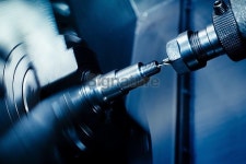 CNC lathe drilling 이미지 (523601751) - 게티이미지뱅크 CNC lathe drilling