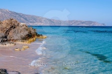 Idyllic Elafonissos lagoon on Crete 이미지 (525970431) - 게티이미지뱅크 Idyllic Elafonissos lagoon on Crete
