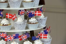 International Wedding cake 이미지 (522240191) - 게티이미지뱅크 International Wedding cake