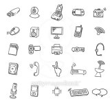 Web multimedia icons set 이미지 (523947187) - 게티이미지뱅크 Web multimedia icons set
