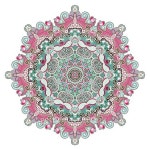 Circle lace ornament, round ornamental geometric doily pattern, 이미지 (517251085) - 게티이미지뱅크 Circle lace ornament... 