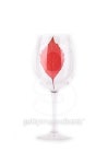 Autumn leaf in a glass 이미지 (517396059) - 게티이미지뱅크 Autumn leaf in a glass