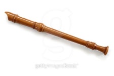 single recorder, musical instrument made of wood, isolated 이미지 (529312117) - 게티이미지뱅크 single recorder, musical... 