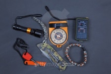 Basic items for survival. 이미지 (487154117) - 게티이미지뱅크 Basic items for survival.