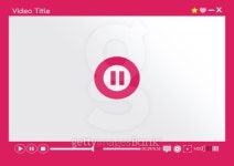 Video player media for web and mobile apps 이미지 (485195355) - 게티이미지뱅크 Video player media for web and mobile apps