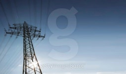 Power lines and electricity pylon 이미지 (470427353) - 게티이미지뱅크 Power lines and electricity pylon