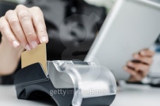 Bank terminal and tablet pc 이미지 (502620193) - 게티이미지뱅크 Bank terminal and tablet pc