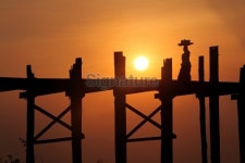 Bein Bridge, Myanmar 이미지 (503763141) - 게티이미지뱅크 Bein Bridge, Myanmar