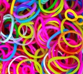 close up of colorful elastic loom bands color full 이미지 (516440637) - 게티이미지뱅크 close up of colorful elastic loom... 