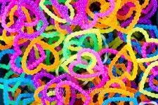 close up of colorful elastic loom bands color full 이미지 (516461623) - 게티이미지뱅크 close up of colorful elastic loom... 