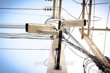 image of cctv camera on electric pole 이미지 (517043925) - 게티이미지뱅크 image of cctv camera on electric pole
