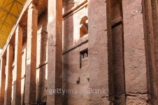Ethiopia, Lalibela. Moniolitic rock cut church 이미지 (519622471) - 게티이미지뱅크 Ethiopia, Lalibela. Moniolitic rock cut church