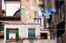 Laundry hanging to dry 이미지 (511026077) - 게티이미지뱅크 Laundry hanging to dry