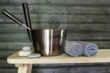 Traditional Finnish sauna 이미지 (508758757) - 게티이미지뱅크 Traditional Finnish sauna
