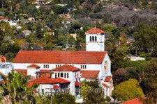 White Adobe Methodist Church Cross Santa Barbara alifornia 이미지 (486896095) - 게티이미지뱅크 White Adobe Methodist Church... 