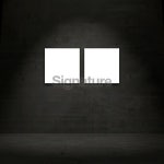 Grunge wall with blank picture frames 이미지 (466099731) - 게티이미지뱅크 Grunge wall with blank picture frames