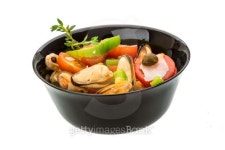 Mussells salad 이미지 (487767617) - 게티이미지뱅크 Mussells salad