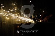 Metal grinding on steel pipe close up 이미지 (522245541) - 게티이미지뱅크 Metal grinding on steel pipe close up