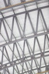 Patterns of factory steel roof truss. 이미지 (504787515) - 게티이미지뱅크 Patterns of factory steel roof truss.