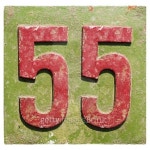 plate with a number 55 이미지 (469699967) - 게티이미지뱅크 plate with a number 55