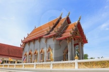 Temple at Wat Rom Pho Manotham 이미지 (517149367) - 게티이미지뱅크 Temple at Wat Rom Pho Manotham