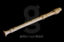 Recorder Flute on black background 이미지 (487204053) - 게티이미지뱅크 Recorder Flute on black background