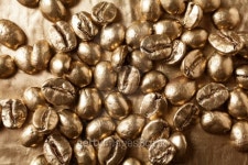 Golden coffee beans 이미지 (487772793) - 게티이미지뱅크 Golden coffee beans